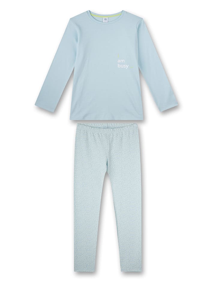 Sanetta Pyjama in Hellblau günstig kaufen
