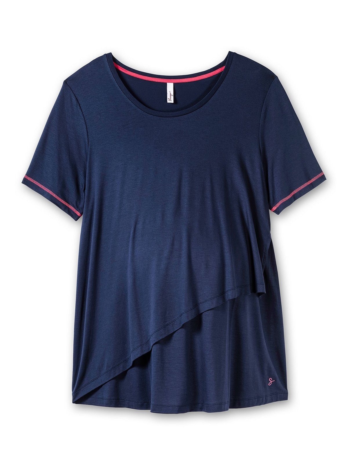 Sheego Umstandsshirt Große Größen in Layer-Optik, mit Stillfunktion
