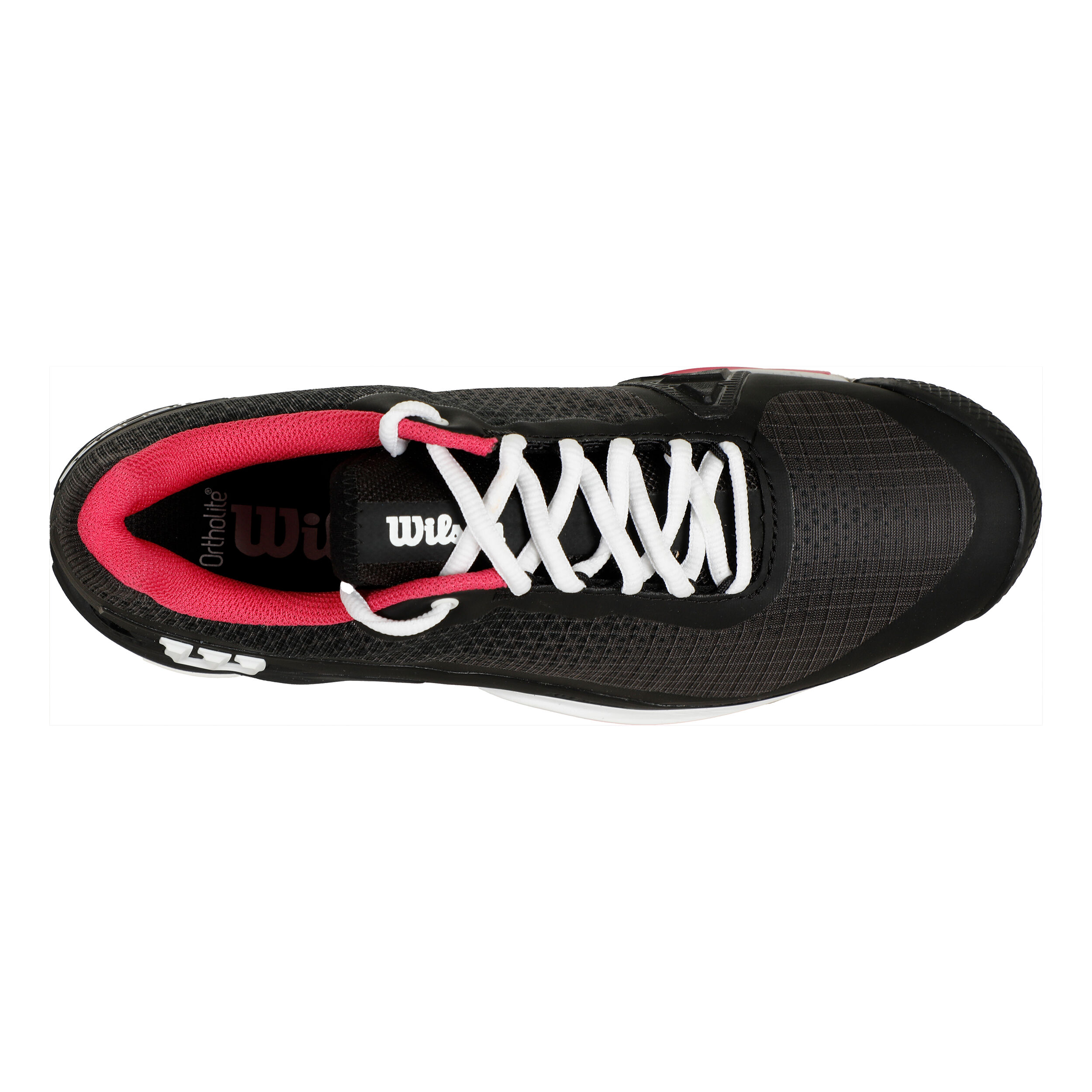 Rush Pro 4.0 CLY Sandplatzschuh Damen - Schwarz, Weiß