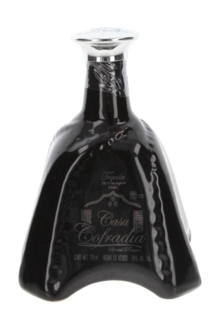 Tequila Casa Cofradia Cerámica Añejo 0,7 l·38 % vol