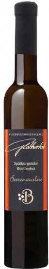 2015 Blauer Spätburgunder Weißherbst Spätburgunder Weissherbst Beerenauslese edelsüß 0,375 L - Roter Bur Glottertäler Winzer
