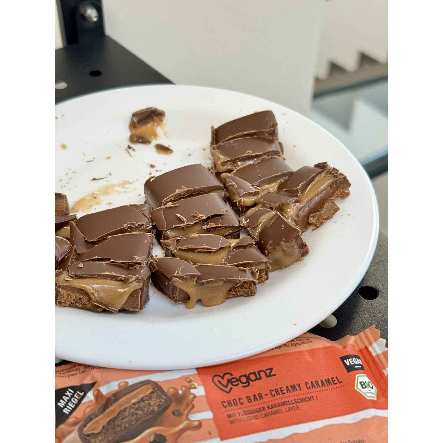 Veganz Choc Bar Creamy Caramel Bio 50g