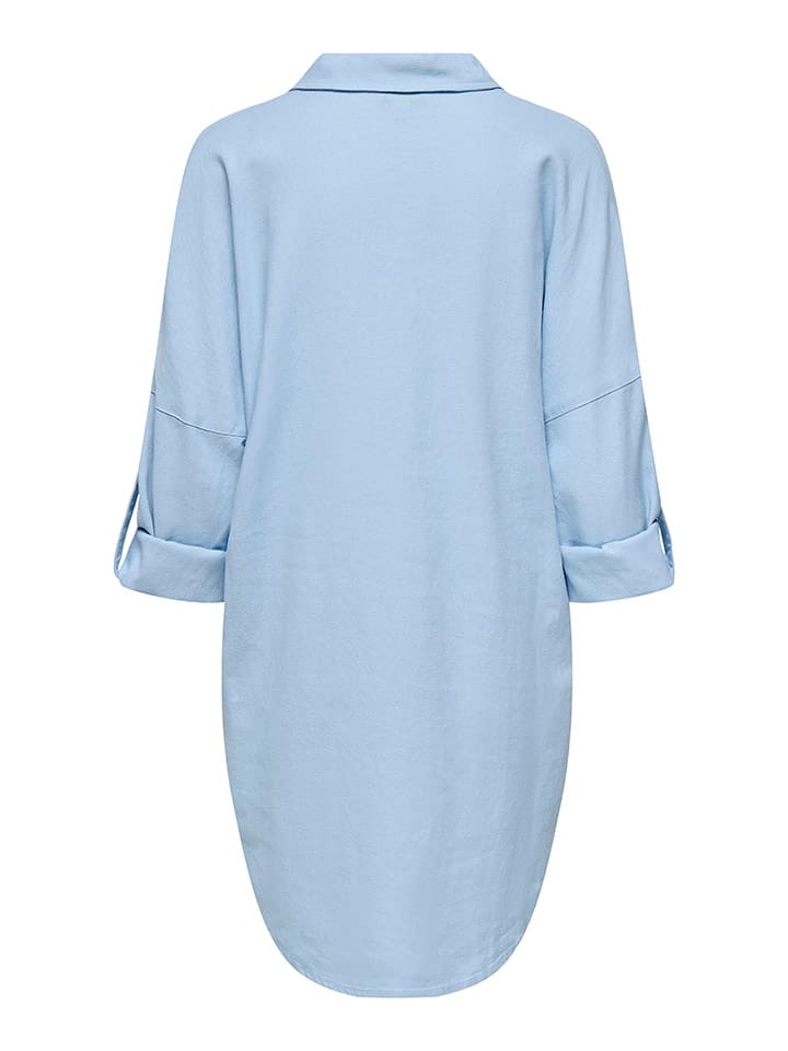 ONLY Bluse in Hellblau günstig kaufen