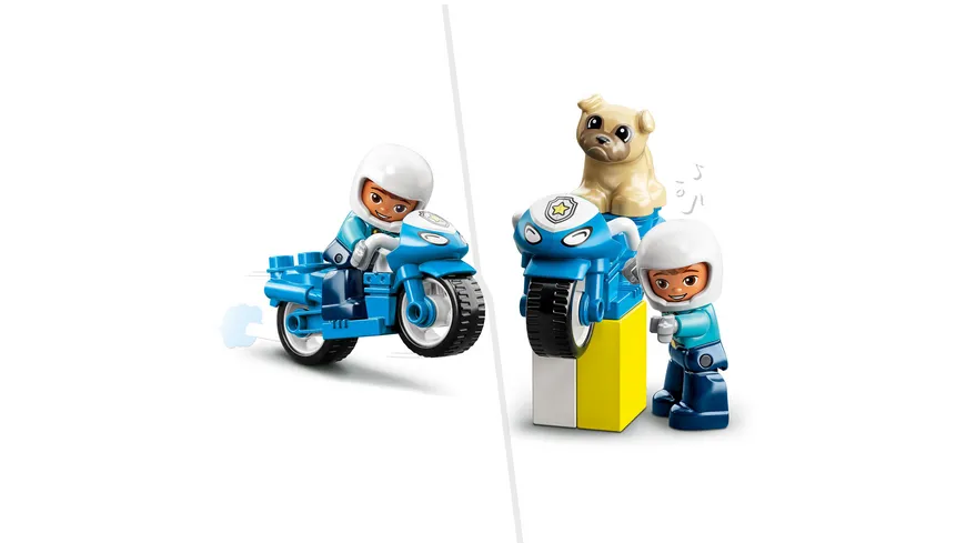 LEGO DUPLO 10967 Polizeimotorrad