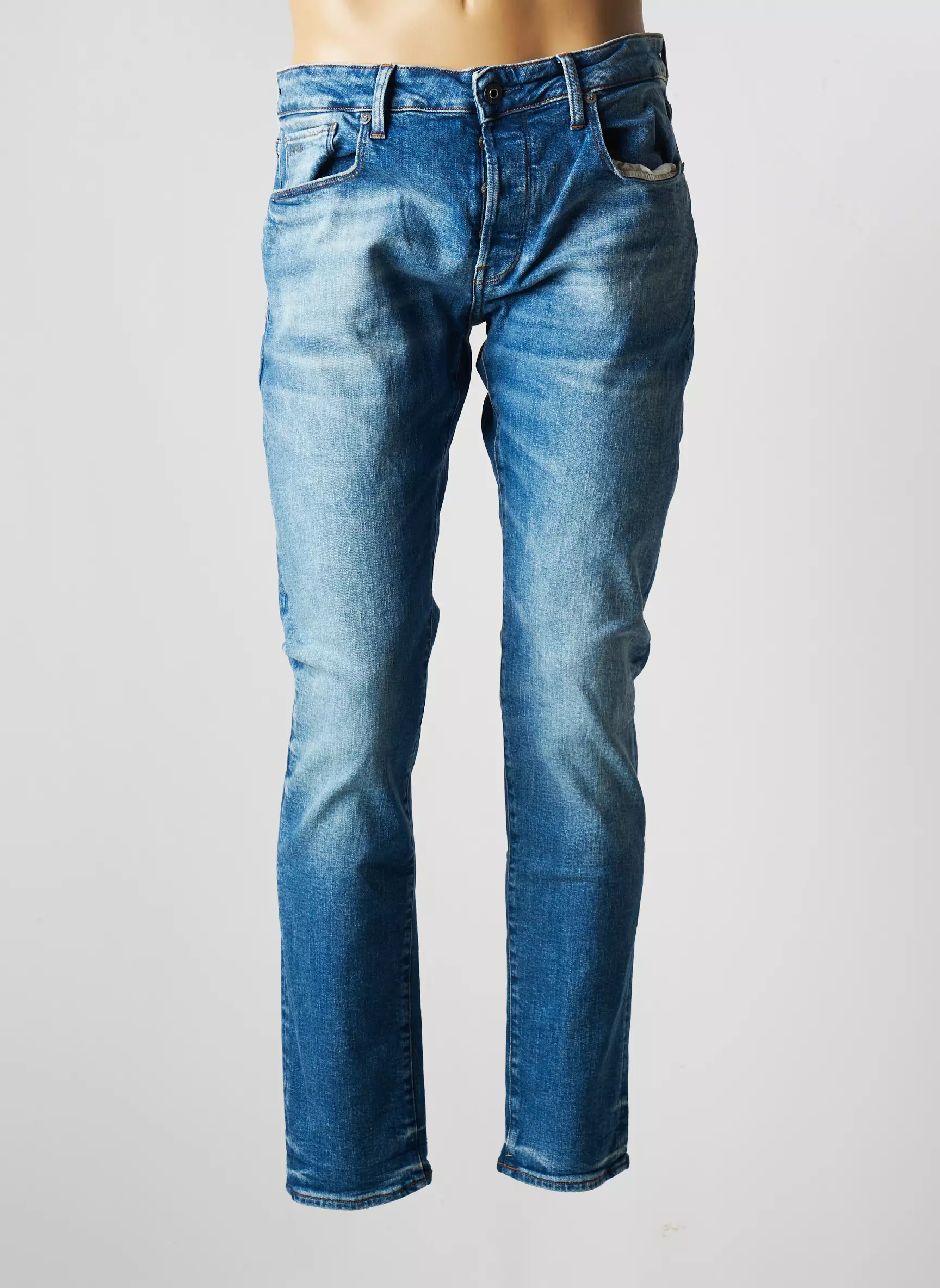 G Star Jeans Coupe Slim Homme couleur bleu