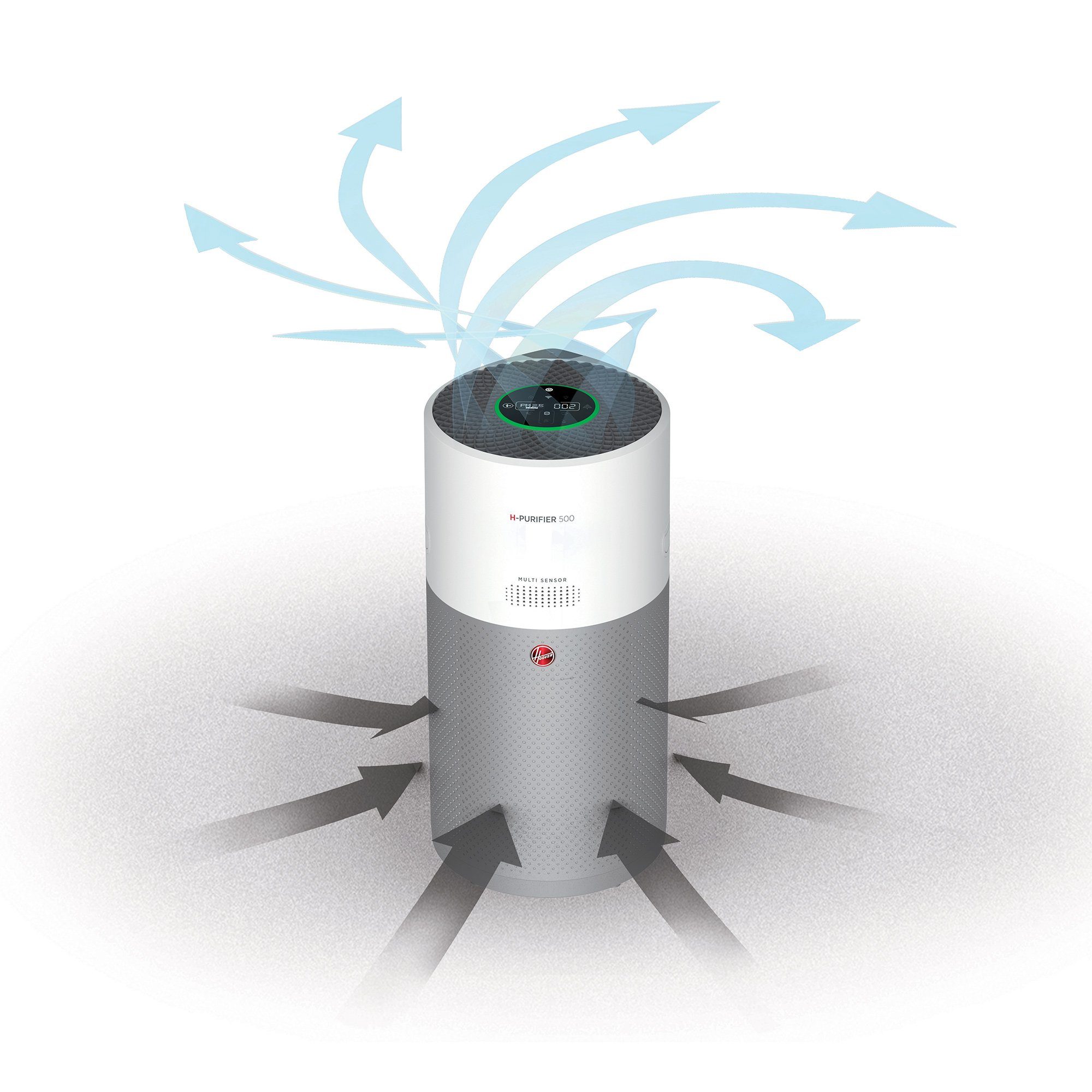 Hoover Luftreiniger HHP50CA 011, für 110 m² Räume, Multi Sensoren System, Auto Modus