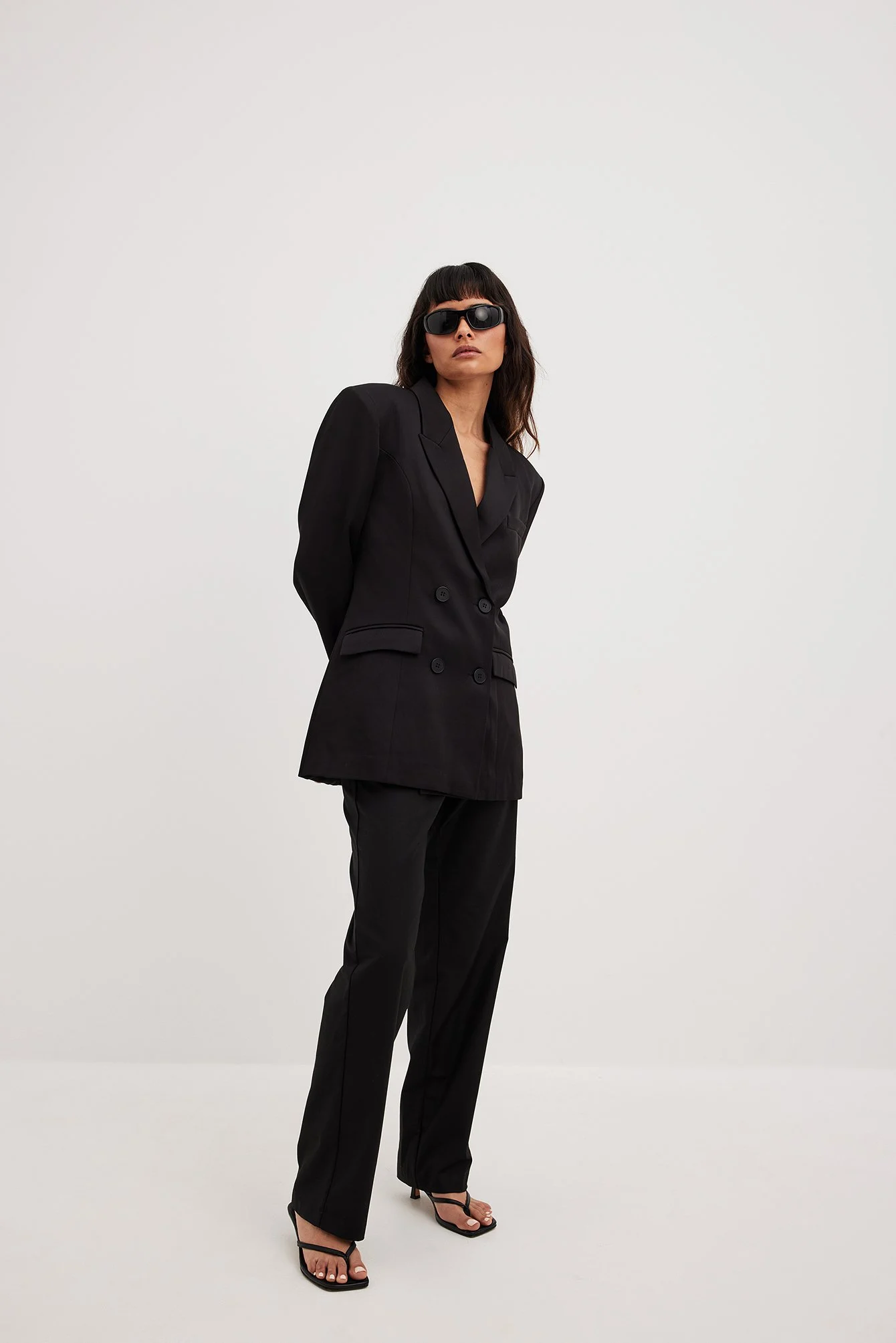 Taillierter, zweireihiger Blazer