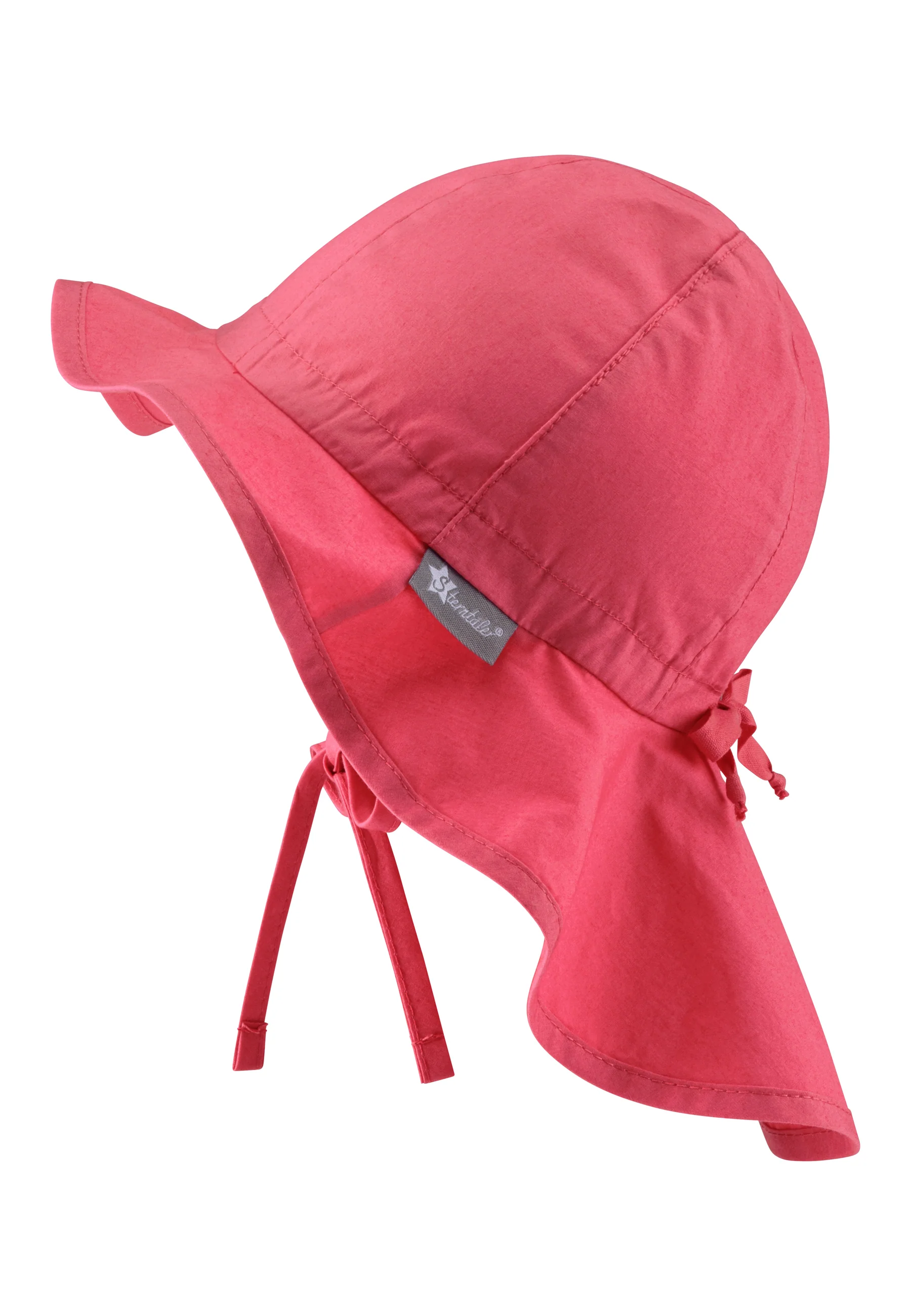 Flapper aus UV-Popeline (Bio) unifarben, UV 50+