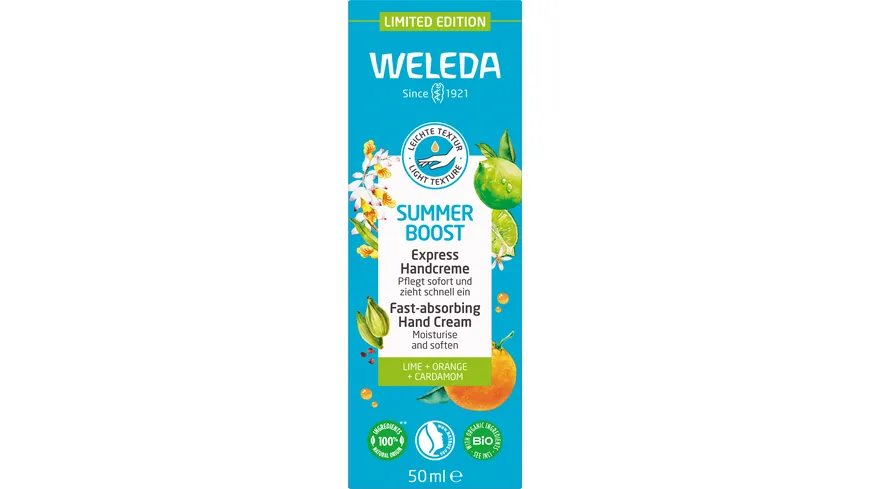 WELEDA Handcreme Summer Boost 50 ml
