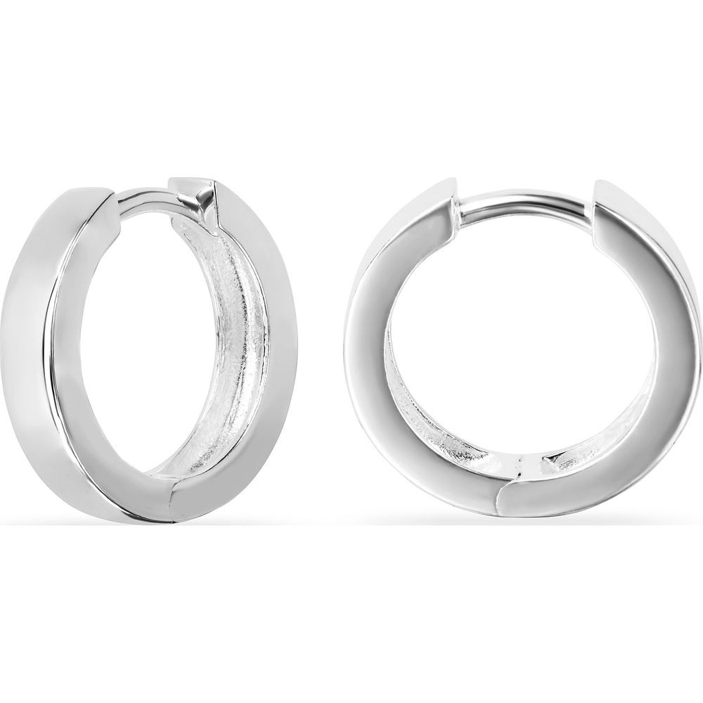 FAVS Créoles 925 Argent Boucles d'oreilles