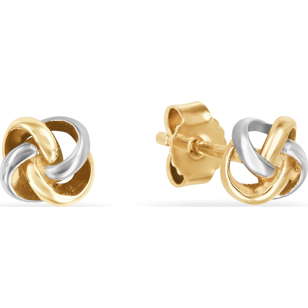 FAVS Boucles d'oreilles à fermoir à poussette 585 Or jaune Boucles d'oreilles