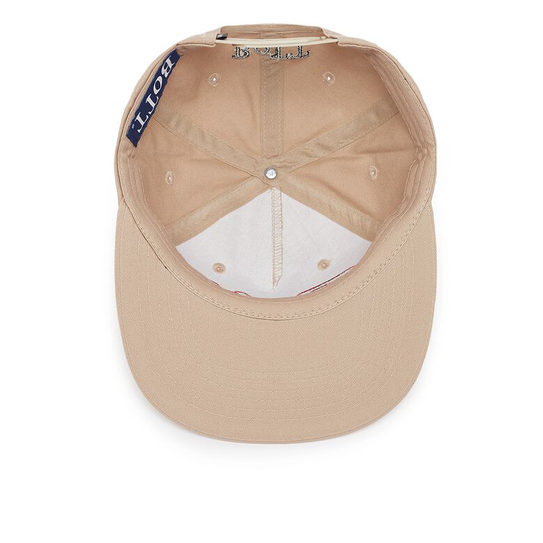 BoTT Script Logo 3 Panel Cap beige
