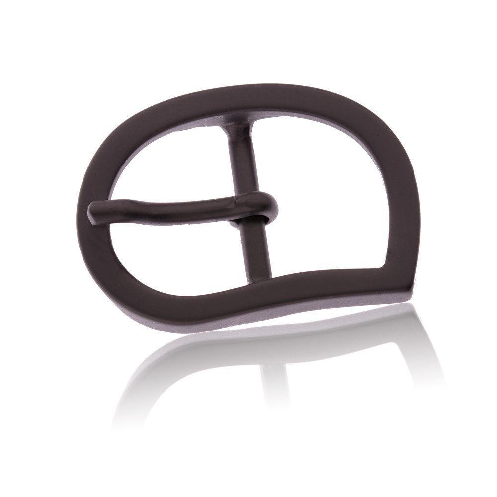 FREDERIC HERMANO Gürtelschnalle 20mm Zamak Schwarz - Buckle Drop - 332300550020