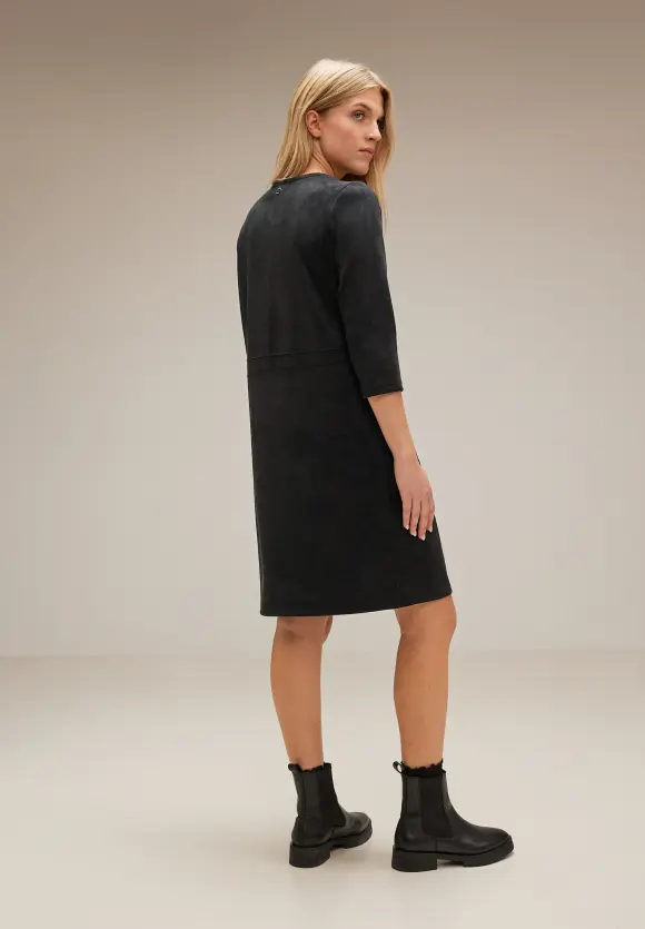 Street One Velours Kleid