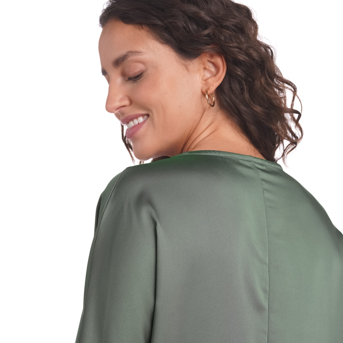 Damen Bluse aus Satin
