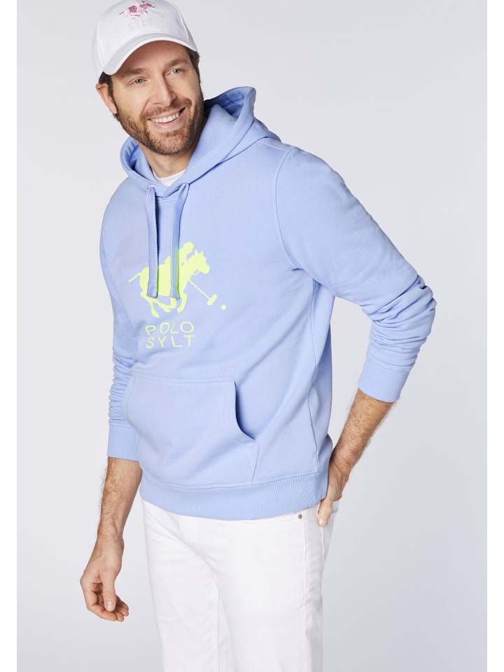 Polo Sylt Hoodie in Blau günstig kaufen