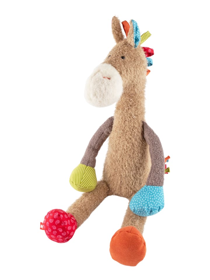 Sigikid Kuscheltier Pferd Patchwork Sweety in mittelbraun/mehrfarbig günstig kaufen onesize