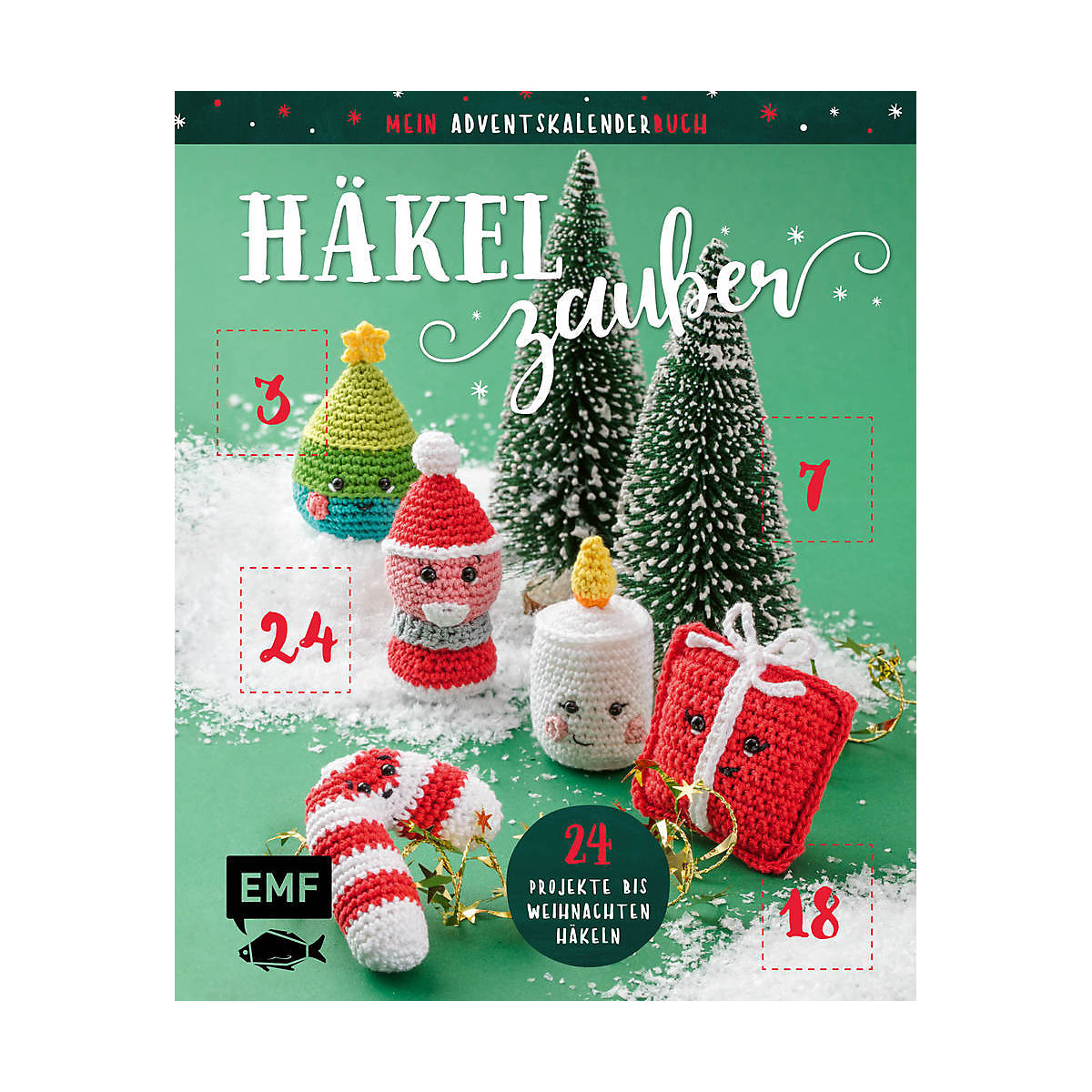 Mein Adventskalender-Buch: Häkelzauber