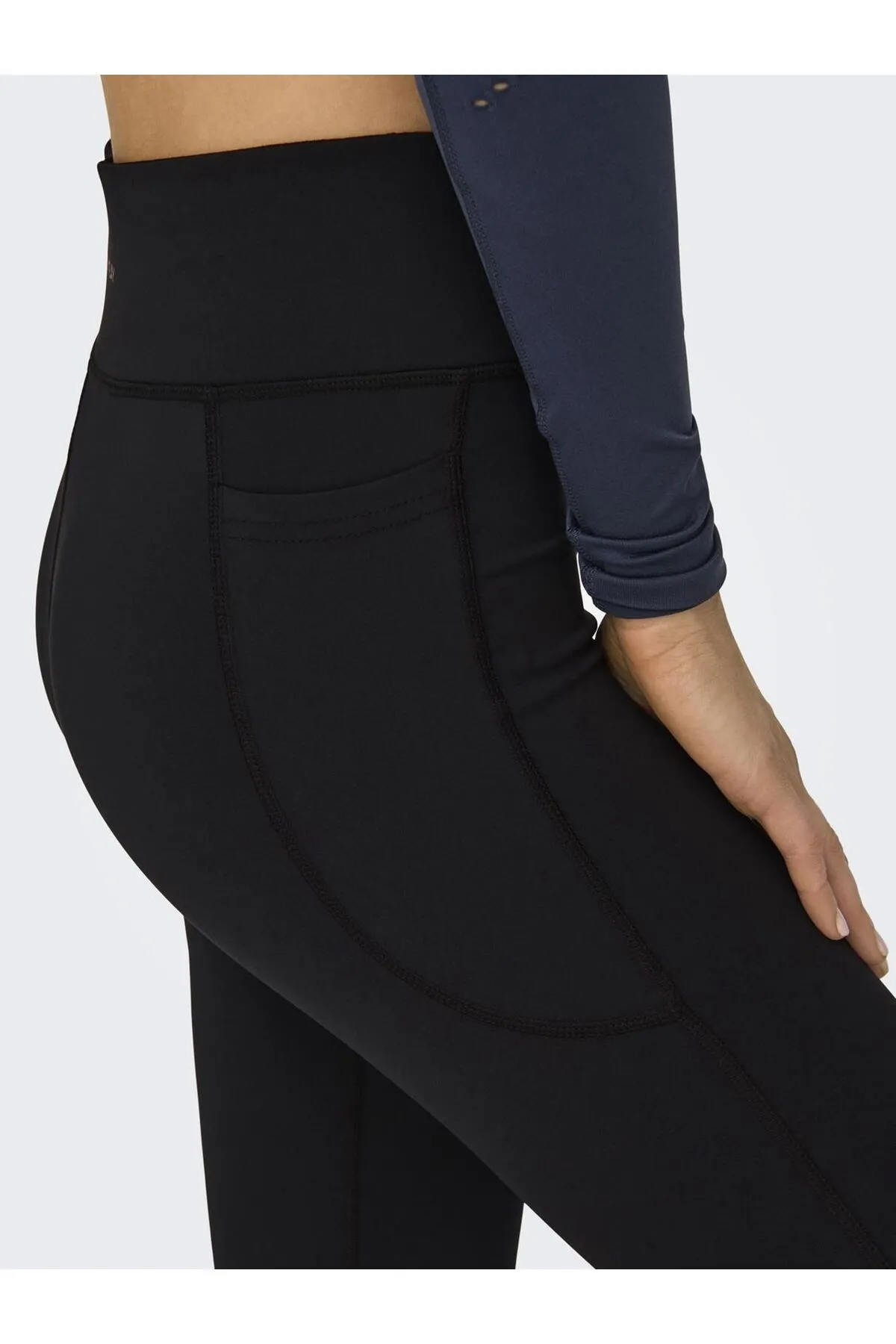 Only Play  Sport-Leggings - Schwarz - Mittlerer Bund