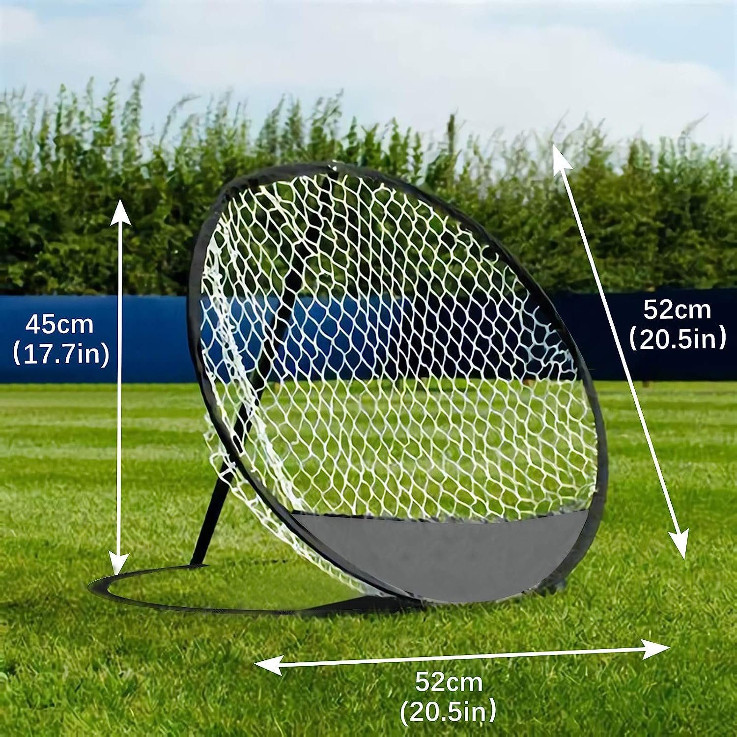 ZanMax Golfnetz Golf-Trainingsnetz, zusammenklappbares Chipper-Pop-up-Netz (1-St)