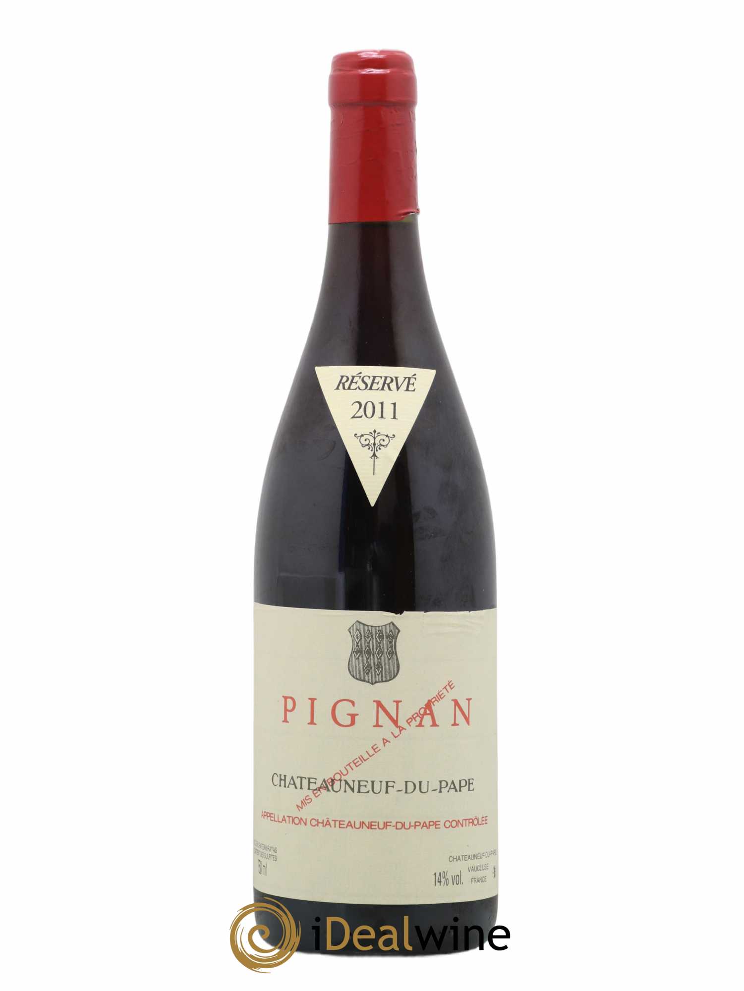 Châteauneuf-du-Pape Domaine de Pignan  2011 - Lot de 1 Bouteille
