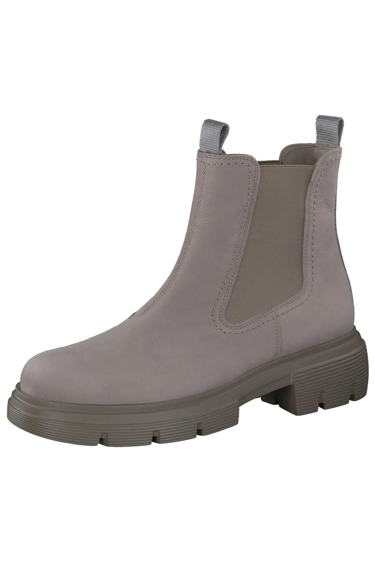 Paul Green  Stiefelette - Grau - Blockabsatz