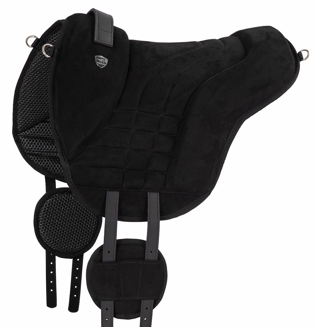 Equinate Wanderreitsattel Reitpad Harper, aus synthetischem Wildleder