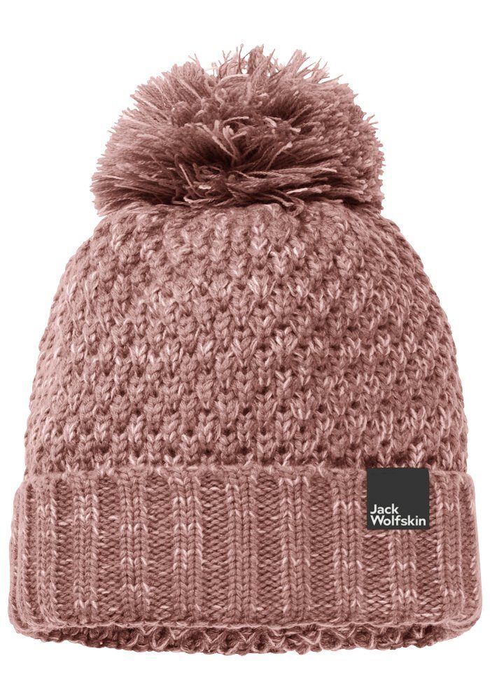 Jack Wolfskin Bommelmütze HIGHLOFT KNIT CAP WOMEN