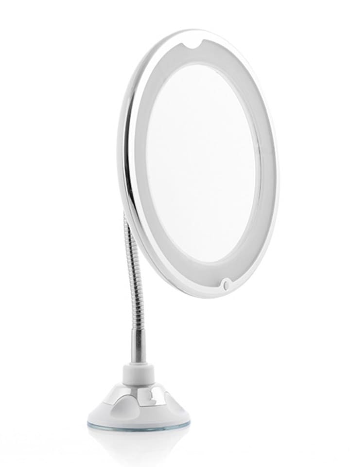 InnovaGoods LED-Vergrößerungsspiegel in Weiß - Ø 20 cm günstig kaufen onesize