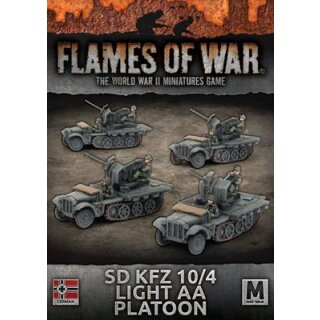 Sd Kfz 10/4 Light AA Platoon