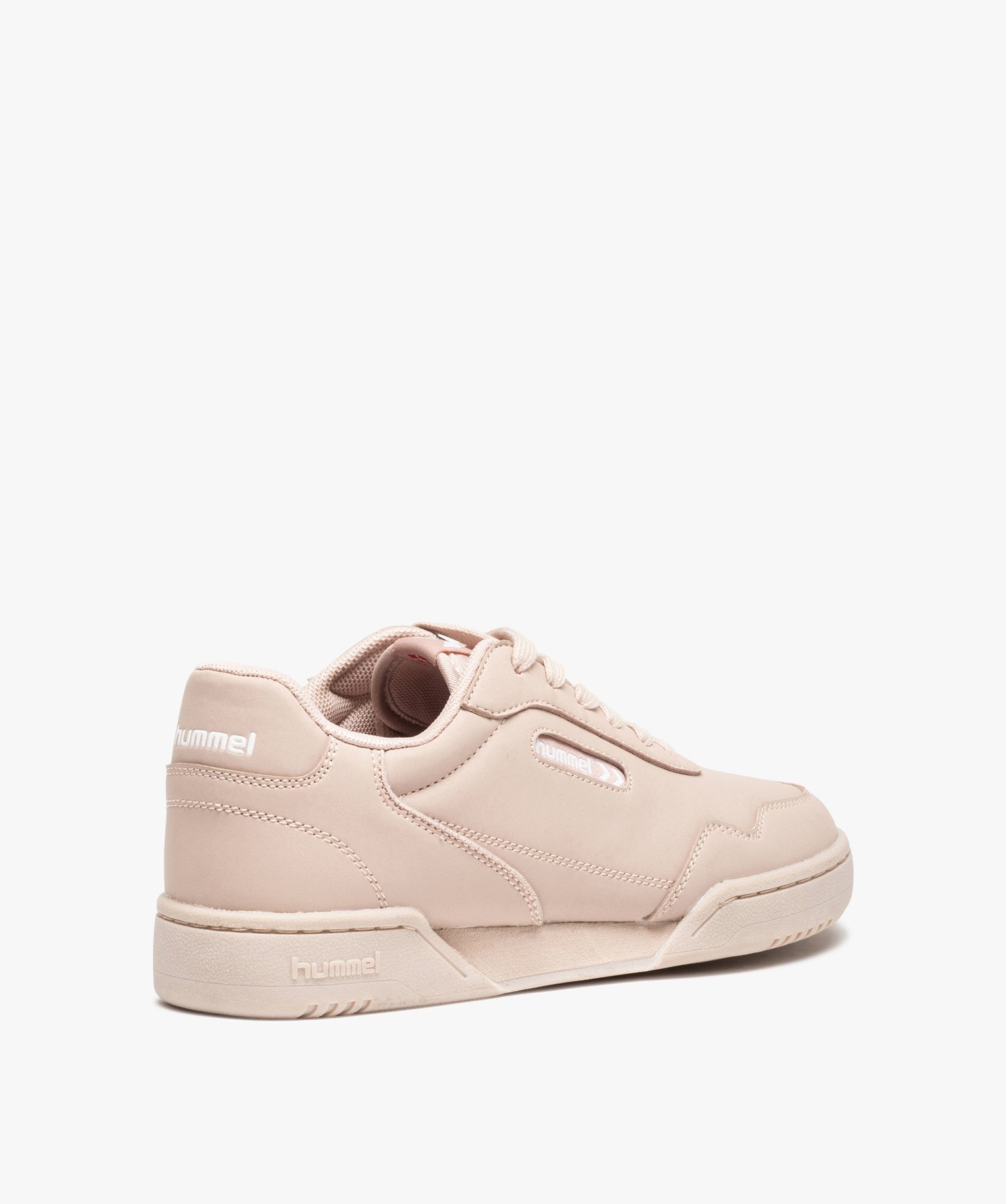 Baskets femme unies à lacets – Hummel Forli orange | GEMO