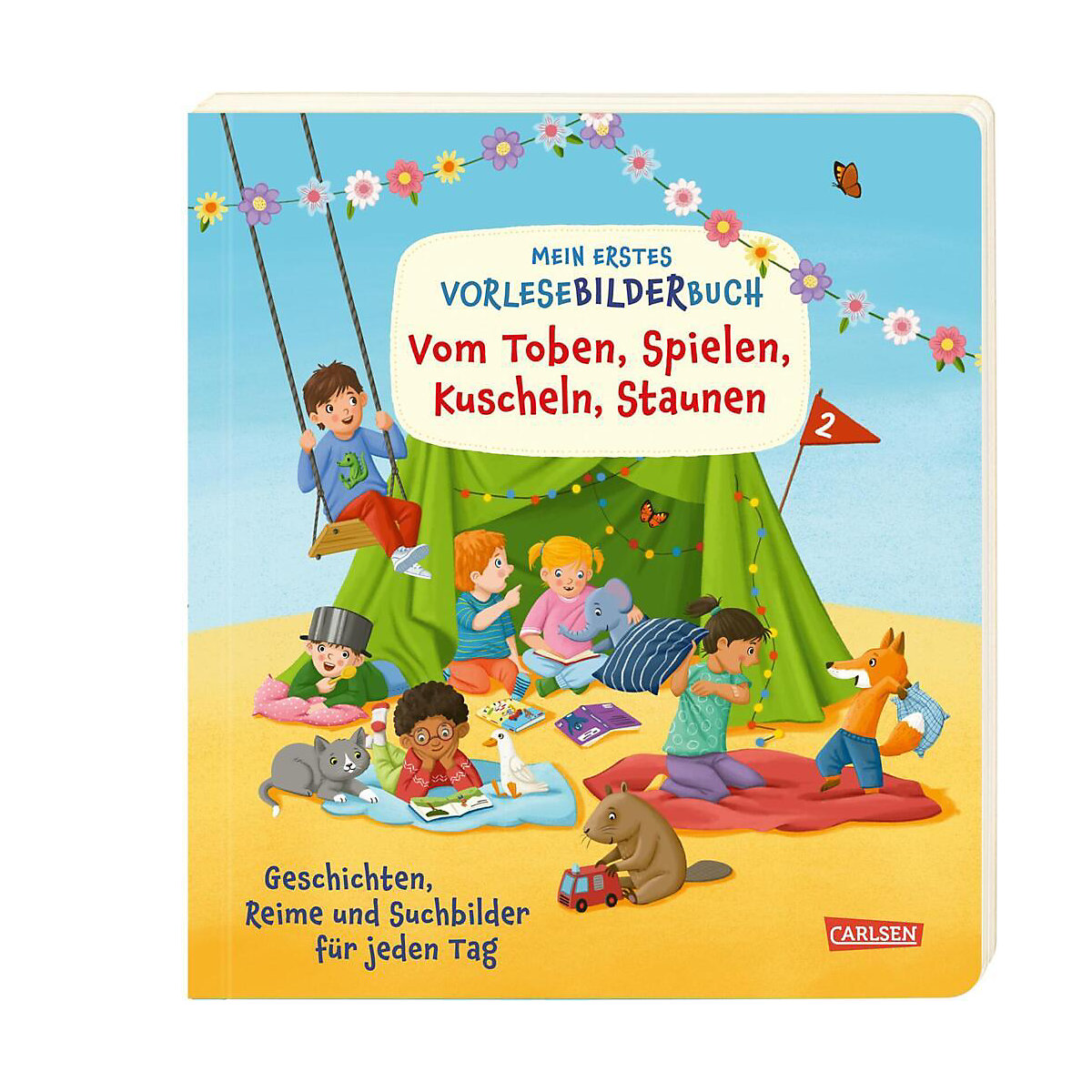 Mein erstes Vorlese-Bilder-Buch: Vom Toben, Spielen, Kuscheln, Staunen ...
