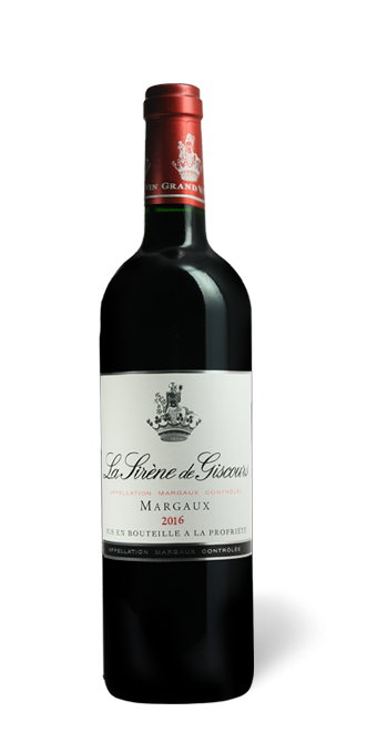 Bordeaux La Sirène de Giscours Second vin du Château Giscours Margaux  2016  75 cl - Rouge