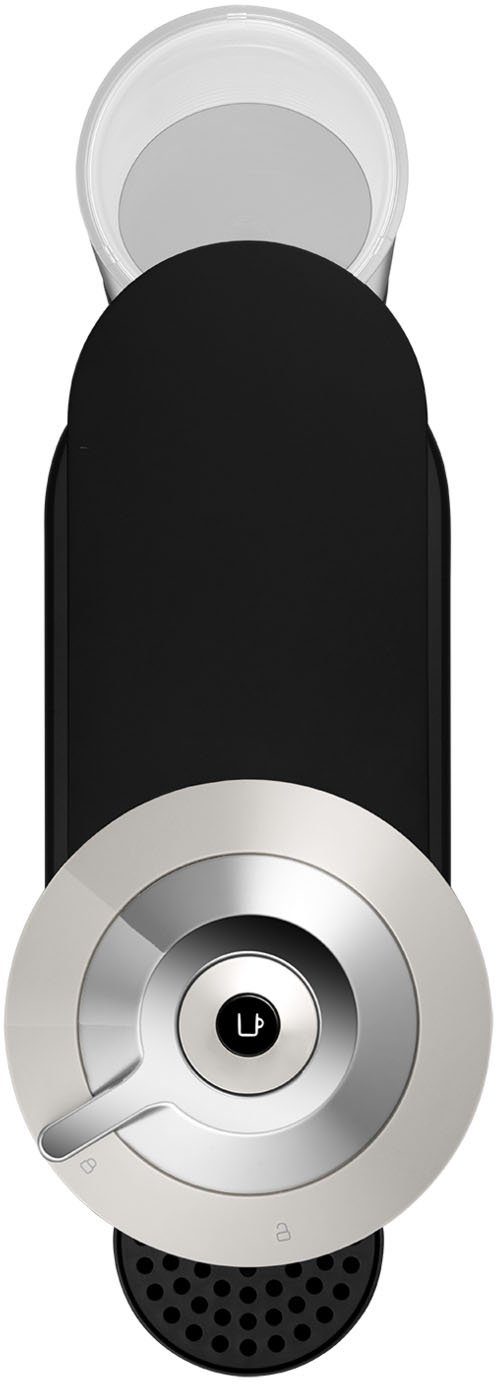 Nespresso Kapselmaschine Vertuo Next Basic XN910B von Krups, 54 % aus recyceltem Kunststoff, inkl. Willkommenspaket mit 12 Kapseln
