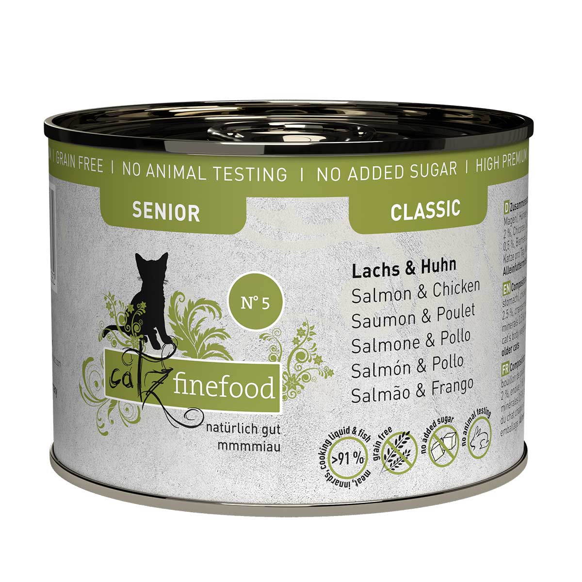 catz finefood Senior No.05 Lachs & Huhn kaufen bei ZooRoyal