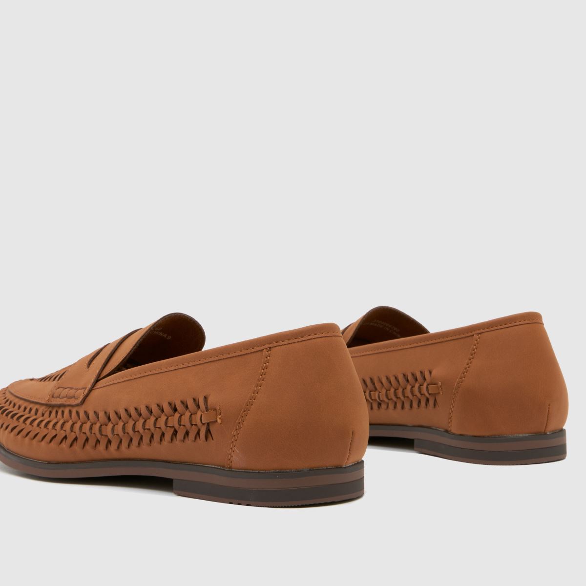 Tkani mokasini Schuh Reem v rjavi barvi