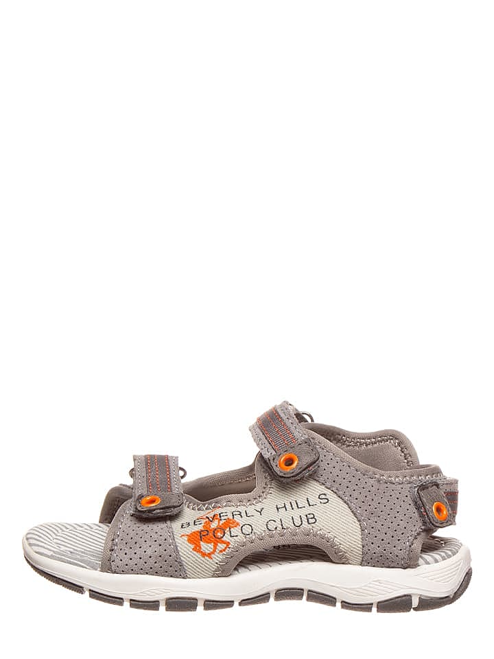 Beverly Hills Polo Club Sandalen in Grau Neu! günstig kaufen 37