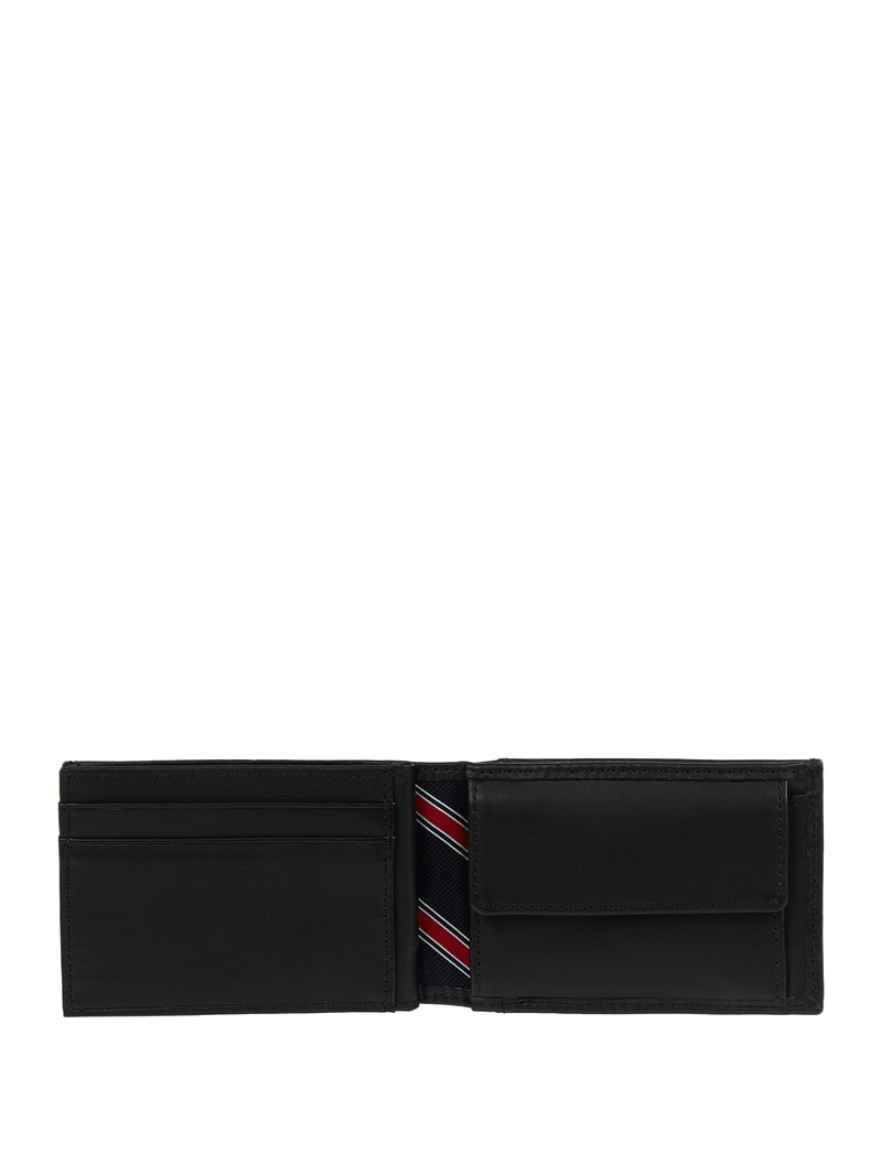 Geldbörse aus Leder in schwarz