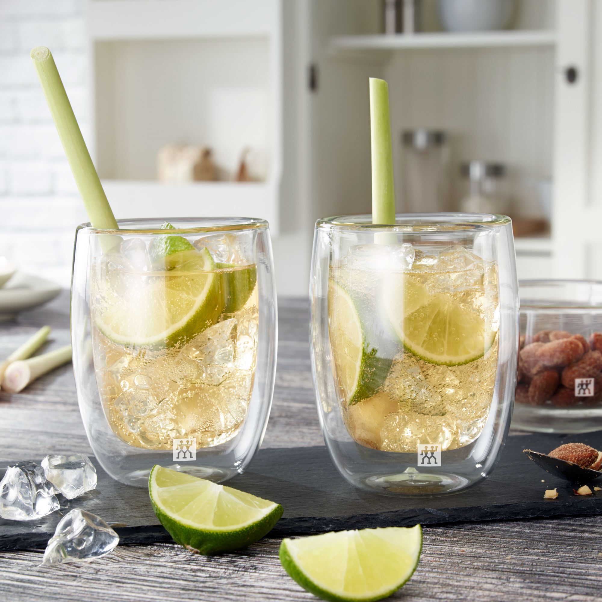Doppelwandiges Kaffeeglas 200 ml / 2-tlg