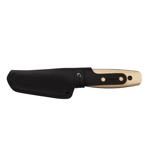 FINN BLACKBLADE ASH WOOD - Feststehendes Messer