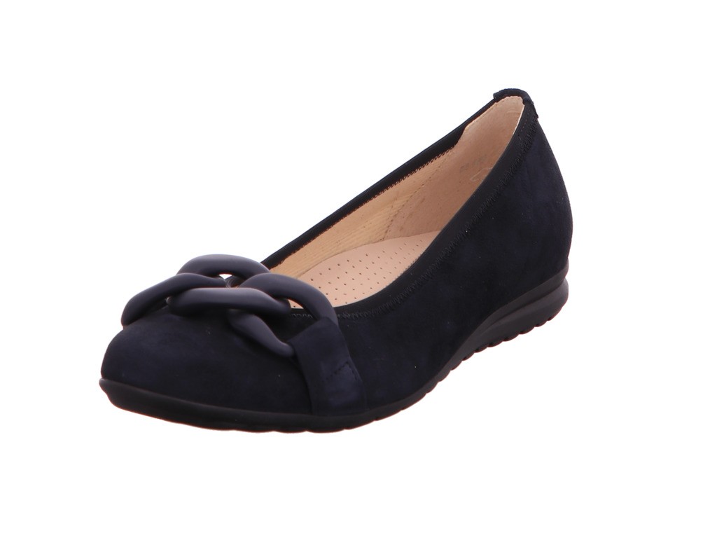GABOR Ballerinas blau Gabor Comfort Eleganter Ballerina 22.625