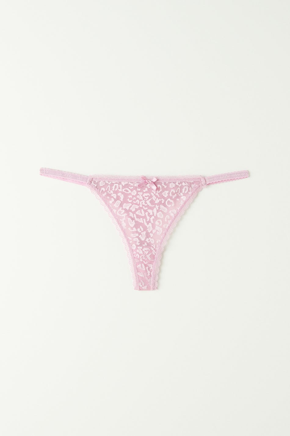Leo lace thong