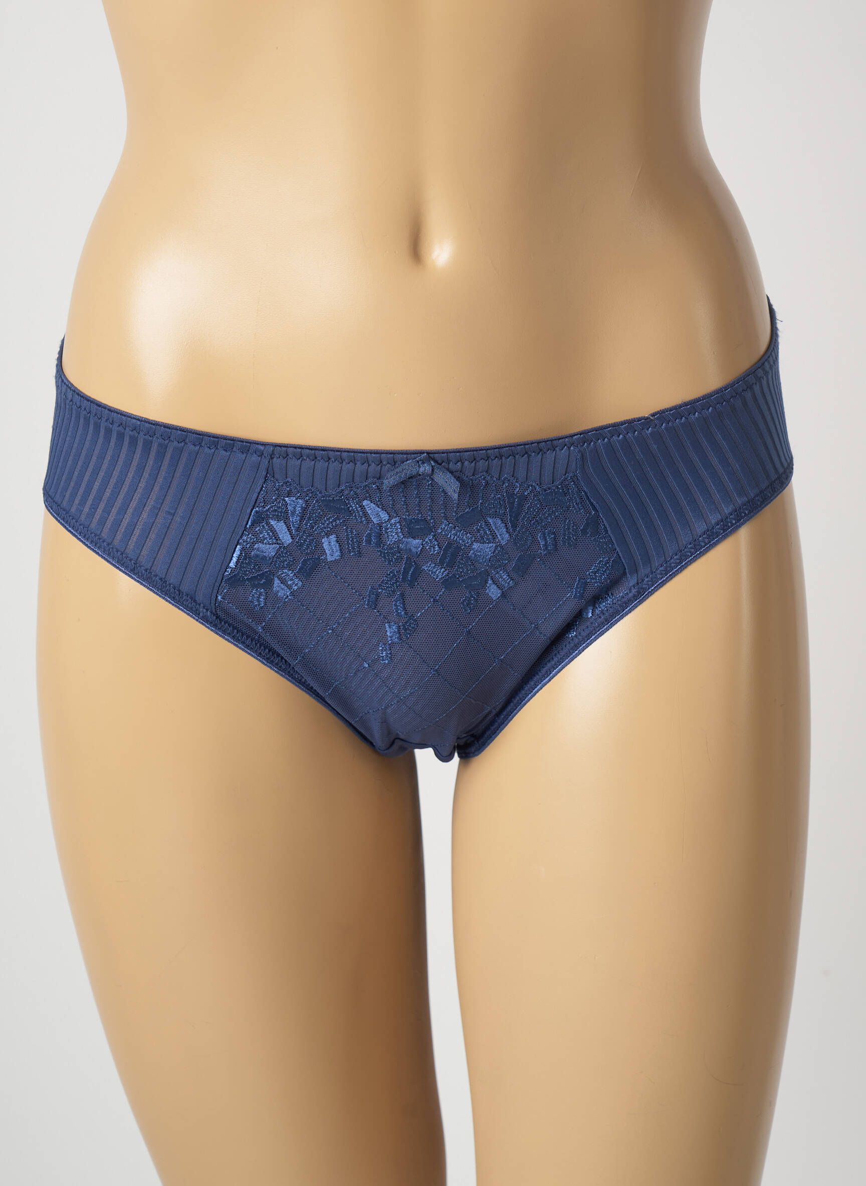 Chantelle Culottes Femme couleur bleu