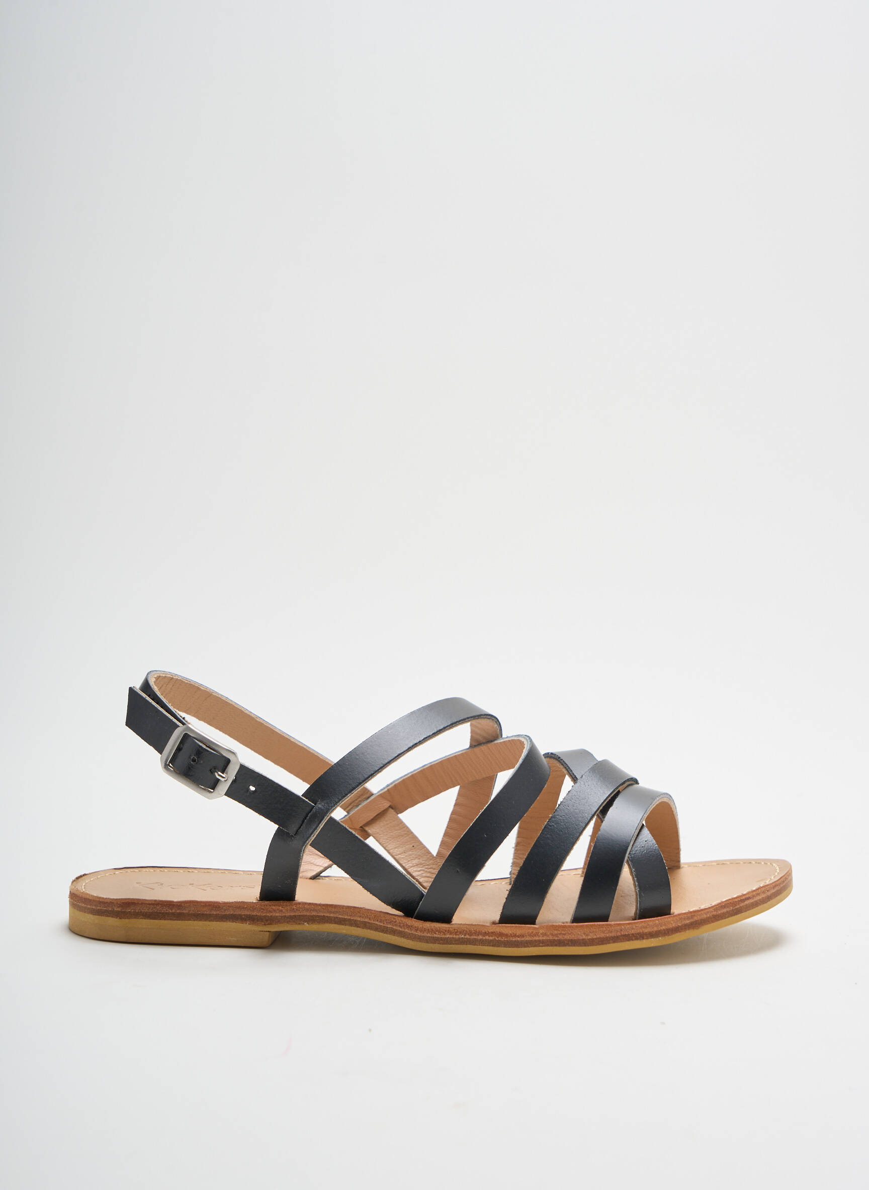 Kickers Sandales Nu Pieds Femme couleur noir