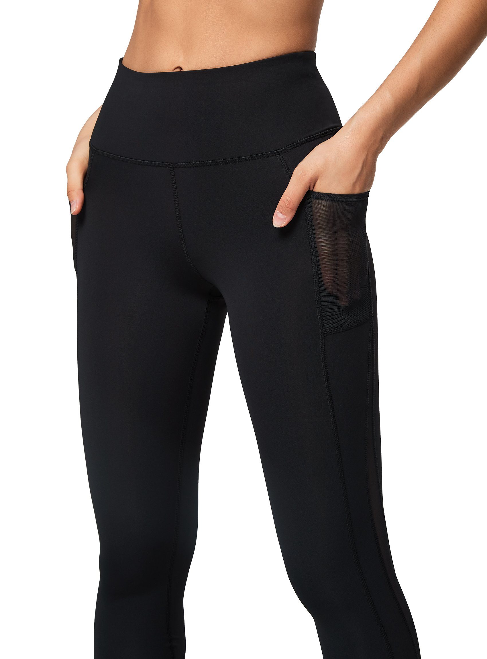 Yvette Leggings mit Tasche, Damen Sporthose, high Waist, E110361A19
