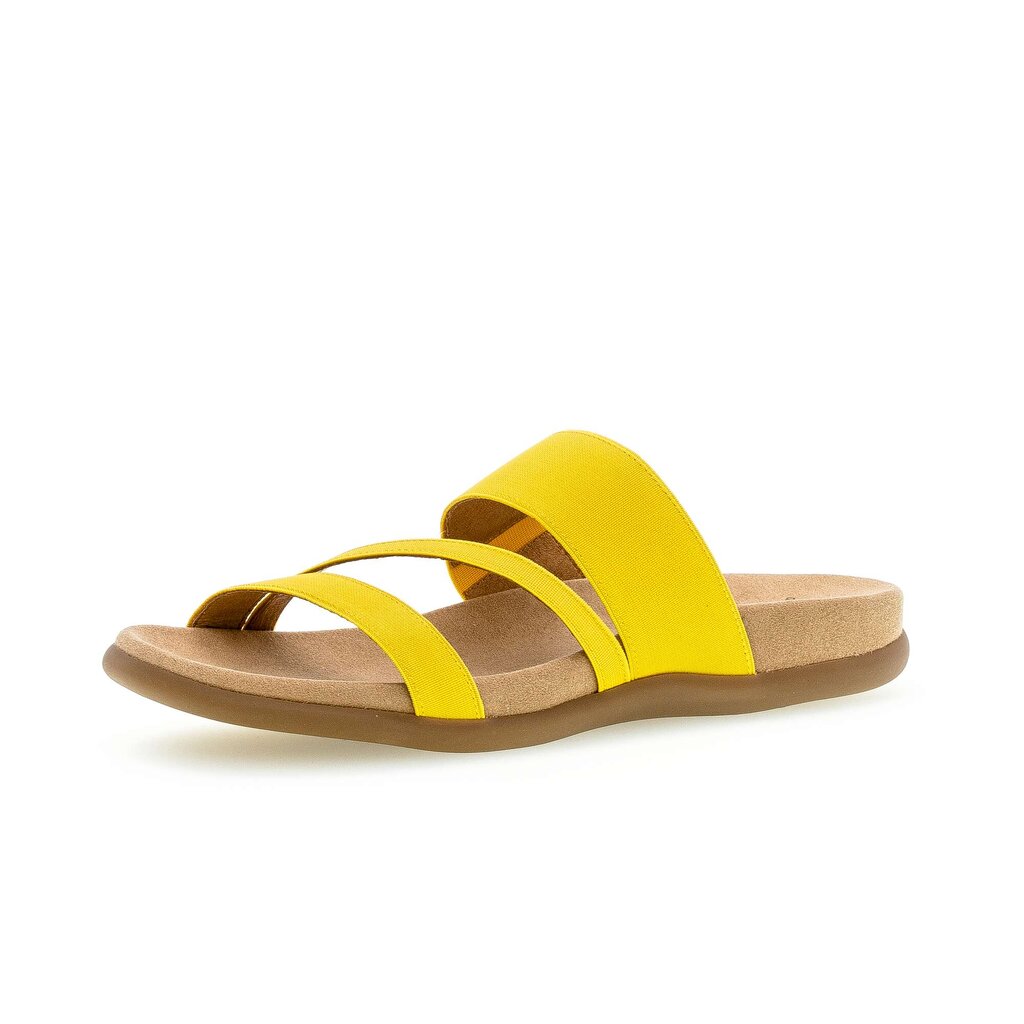 Gabor fashion Pantolette gelb