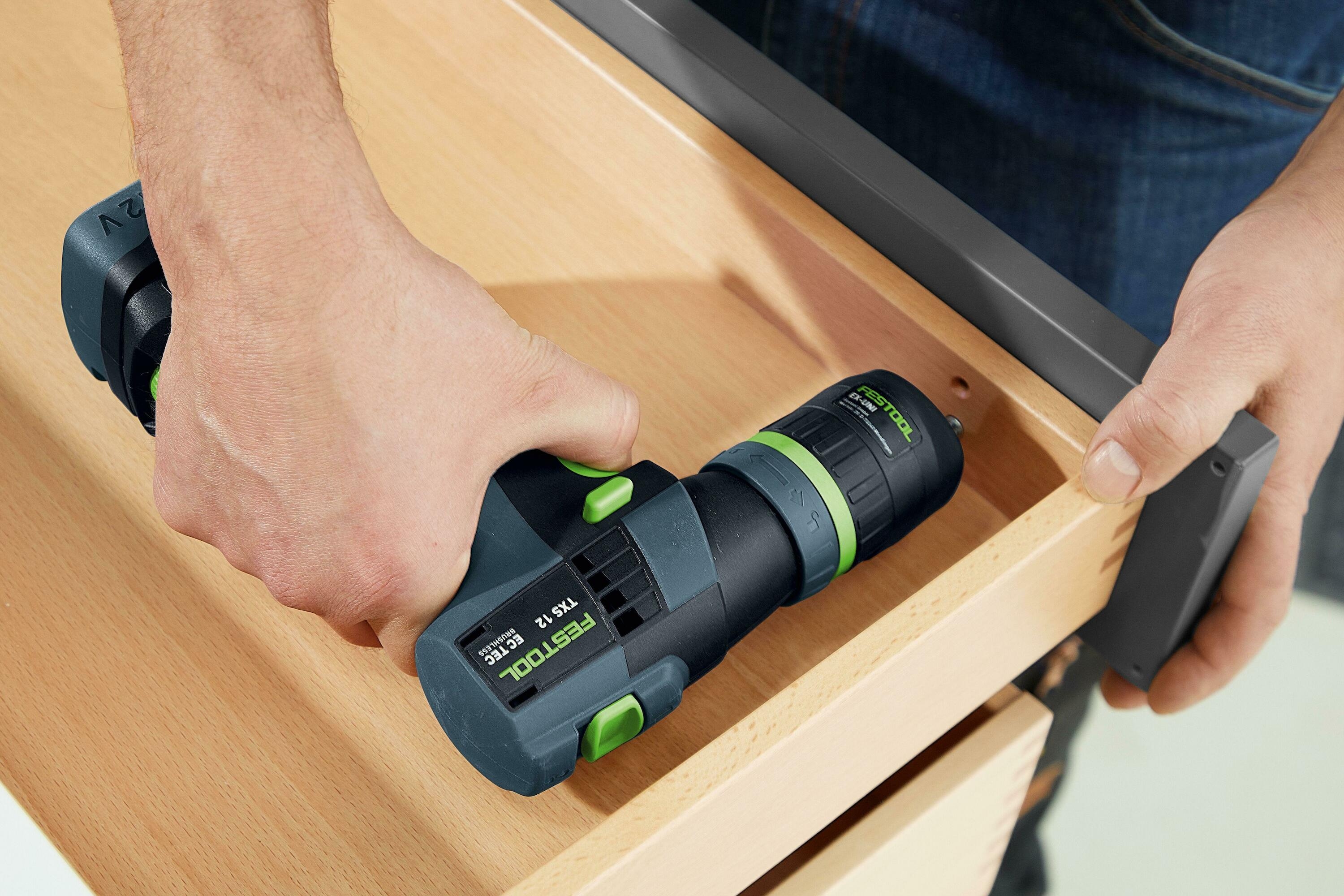 Festool 576873 Ασύρματο Δράπανο TXS 12 2.5-Plus 1x μπαταρία 12V 2.5Ah και φορτιστής σε θήκη