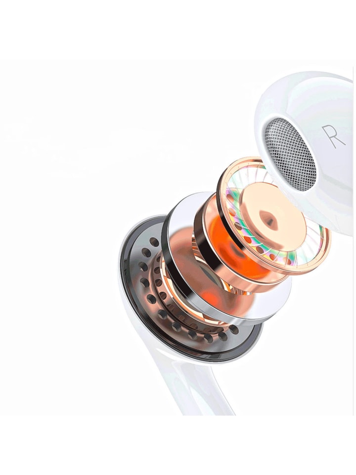 COFI 1453 Dudao X14PROL-W1 In-Ear-Kopfhörer mit iPhone Anschluss weiß in weiß günstig kaufen onesize