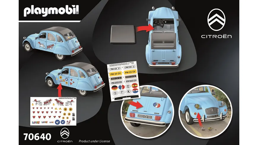 PLAYMOBIL 70640 Citroën 2CV