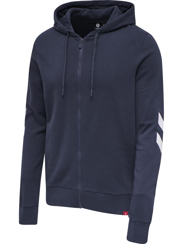 Hummel Hummel Reißverschluss Kapuzenpullover Hmllegacy Erwachsene in BLUE NIGHTS günstig kaufen